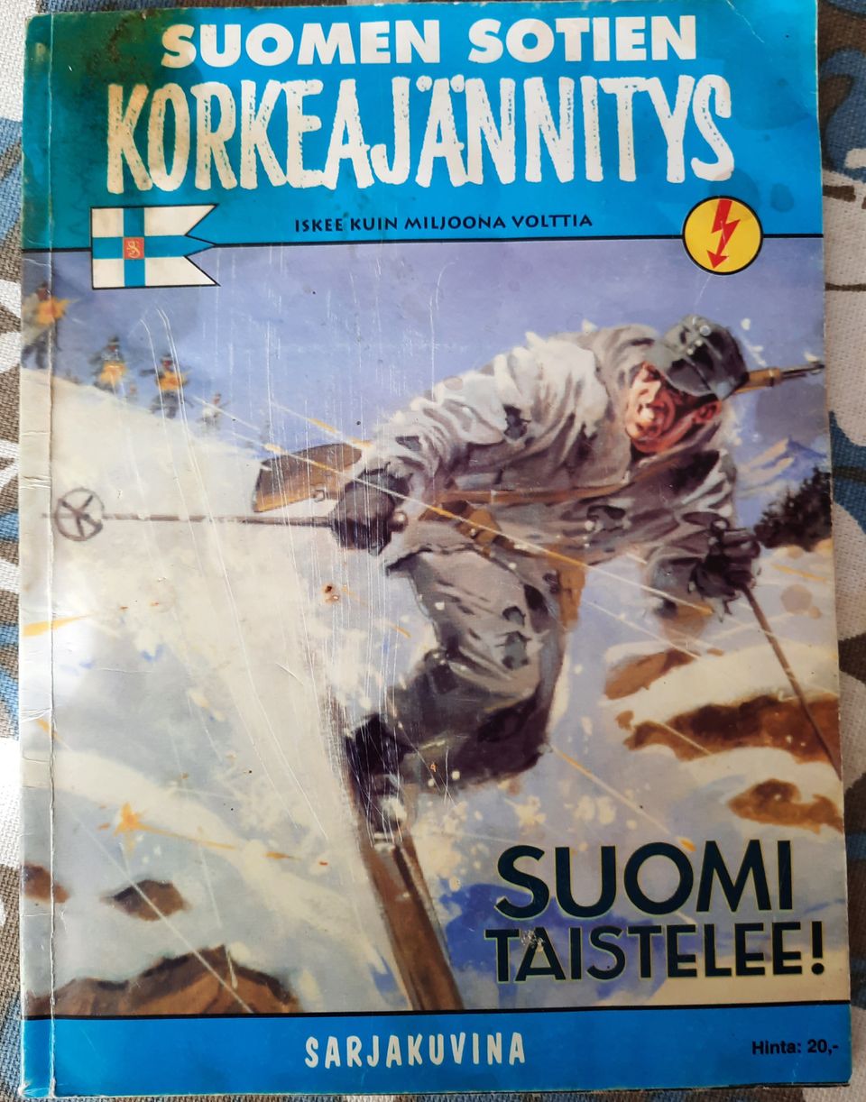 Suomen sotien Korkeajännitys sarjakuvalehti