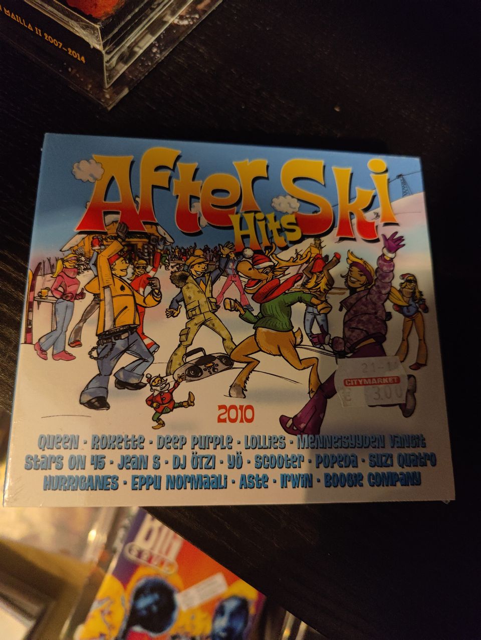 After ski hits 2010 kokoelma levy 3CD sealed, mint!