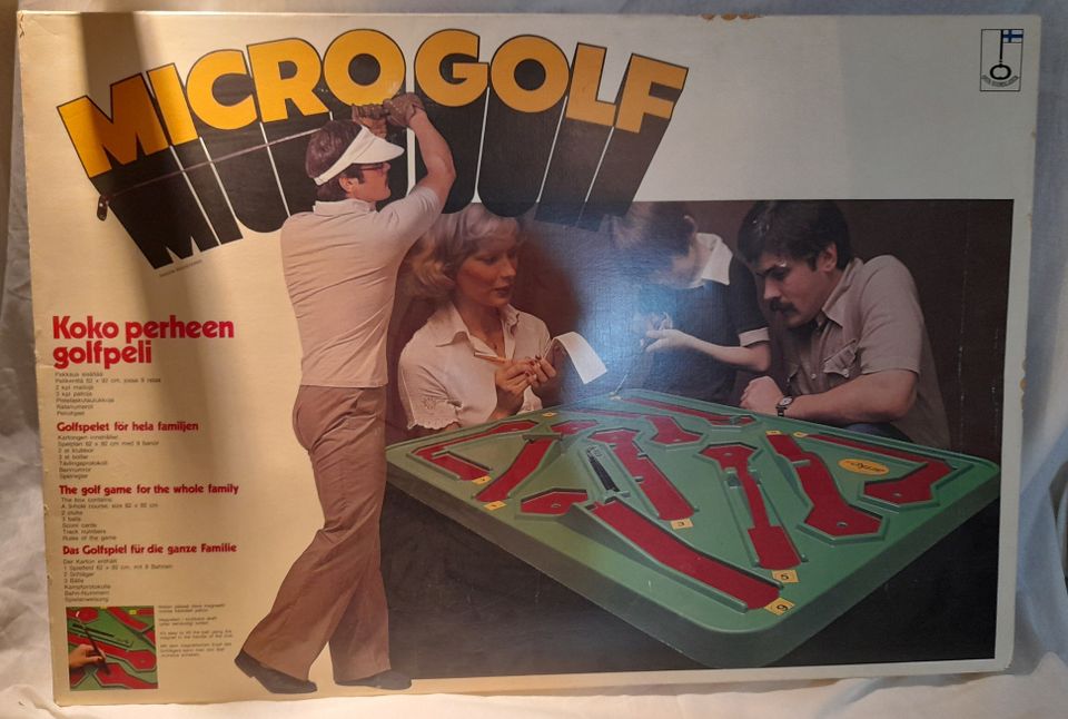 Microgolf, 9 radan pelikenttä