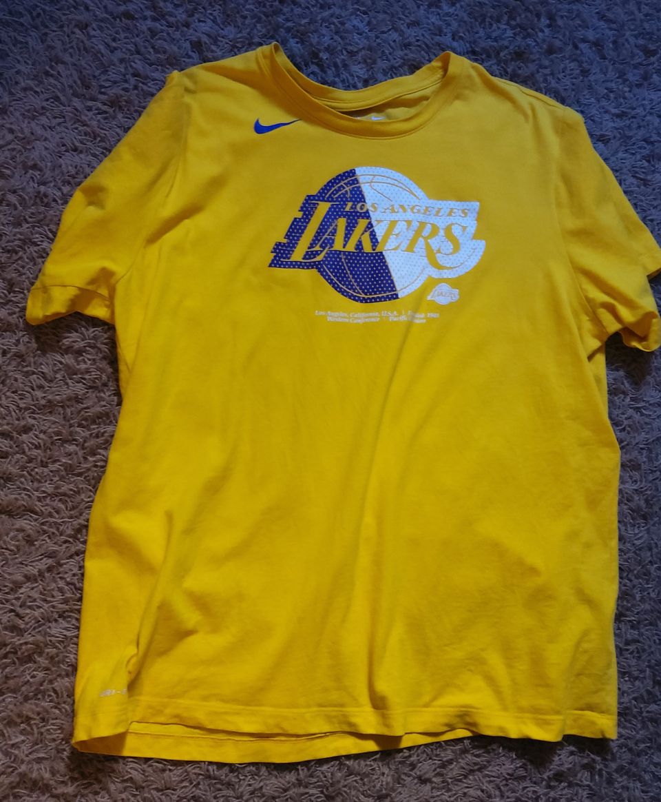 Nike LA Lakers t-paita,  miehet 2XL-4XL