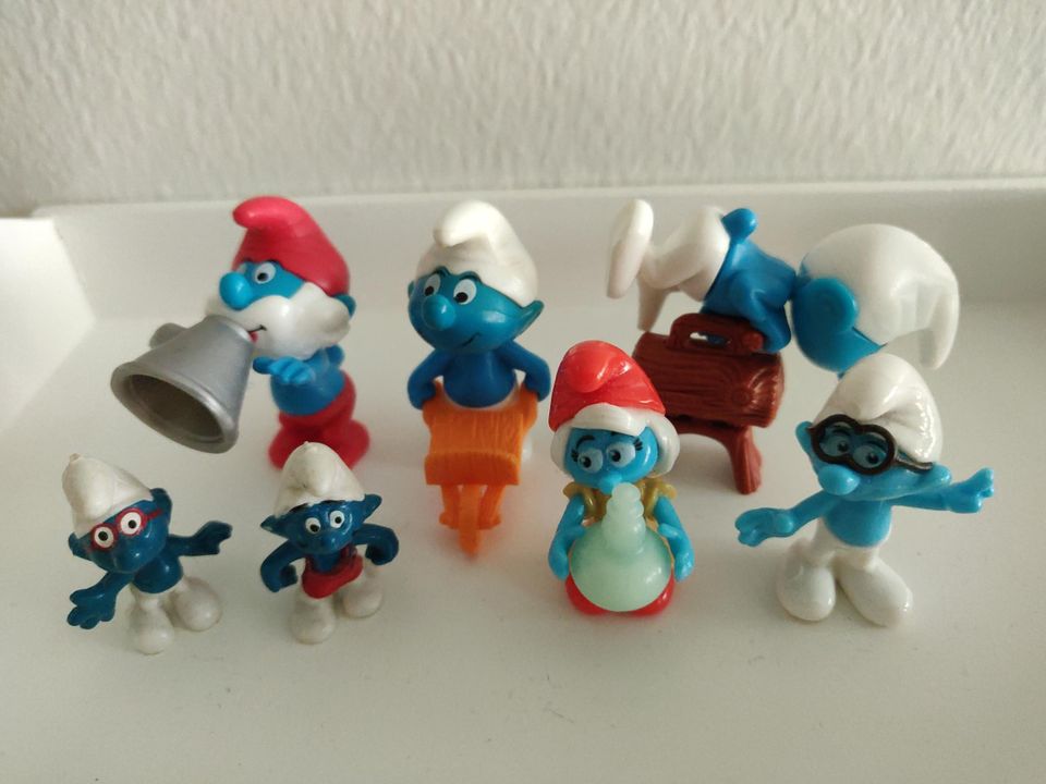 Smurffi vanhemmat keräilyfiguurit/lelut