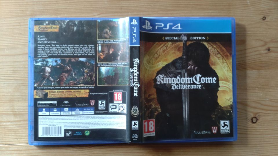 PS4 Kingdom Come Deliverance Special Edition (K18)