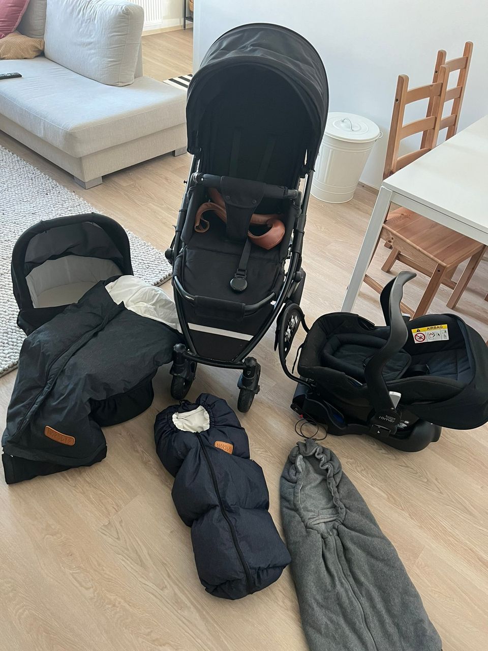 Britax smile II yhdistelmä rattaat