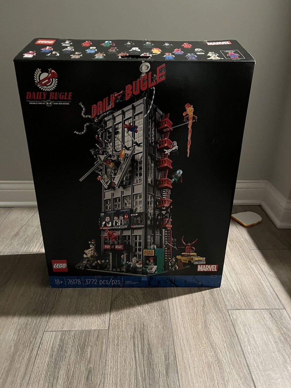 LEGO Super Heroes 76178 - Daily Bugle Avaamaton pakkaus. Nouto