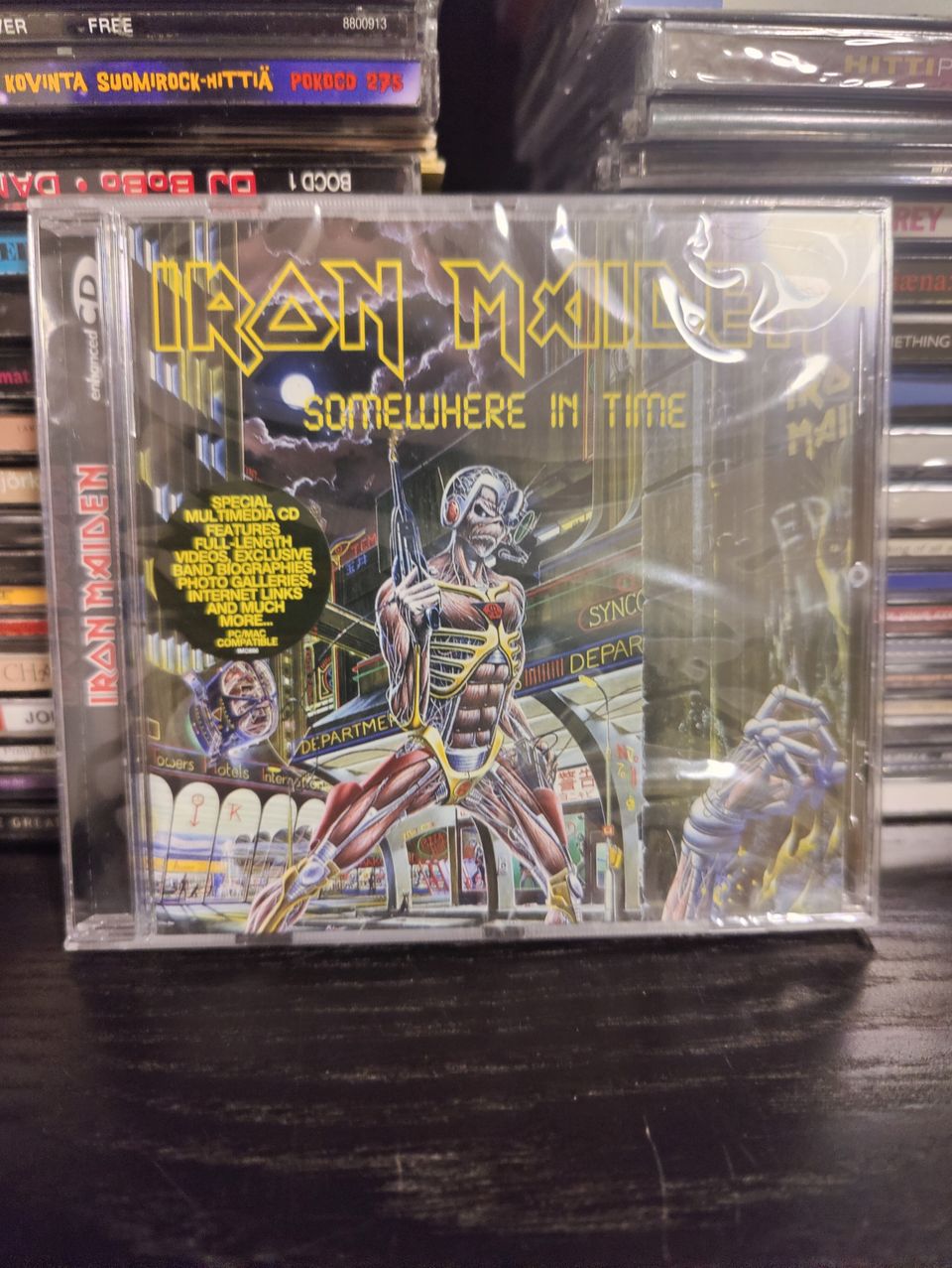Iron maiden somewhere in Time mint, sealed!