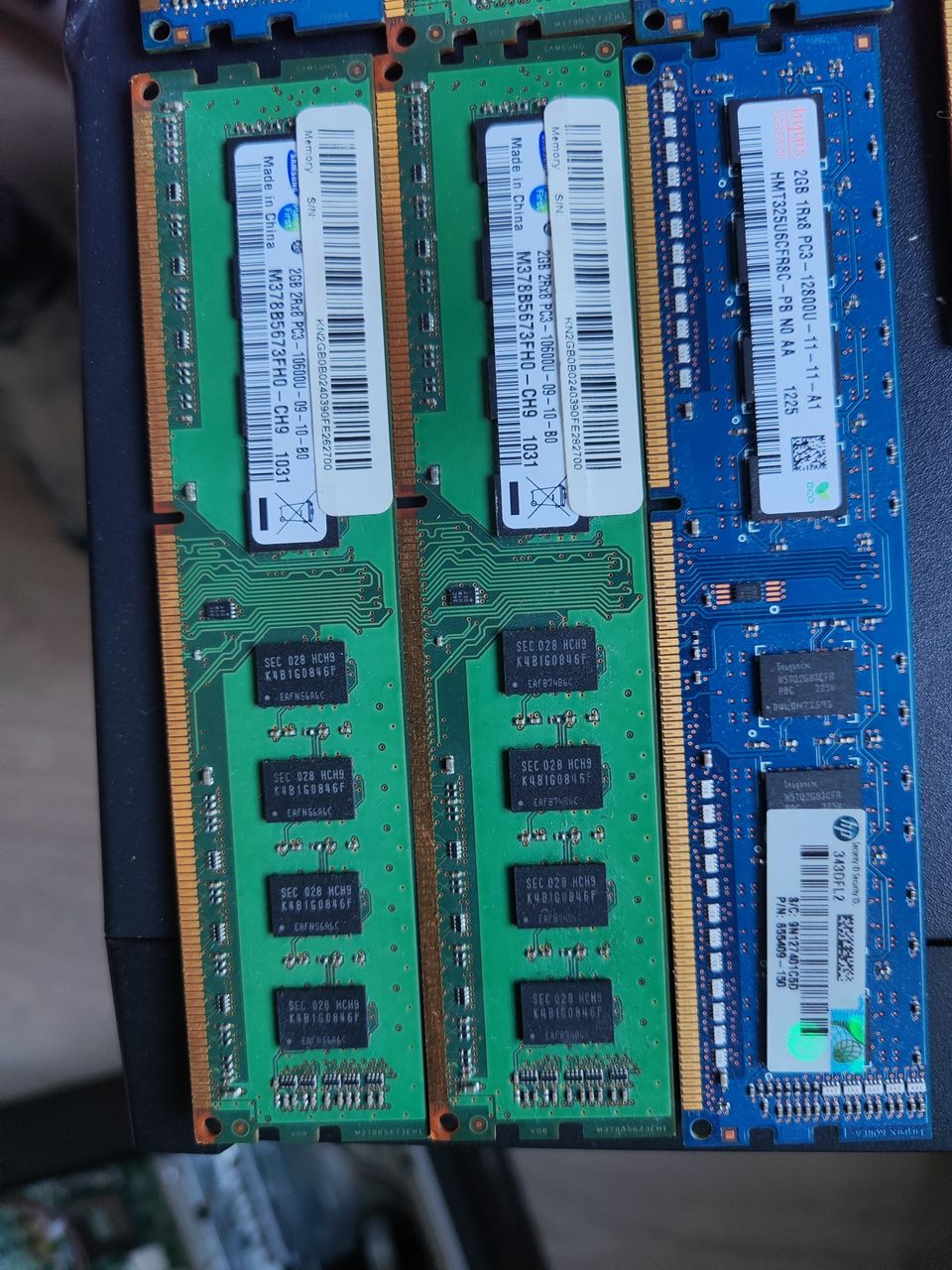 Ddr3 1333mhz 2gb muistikampoja