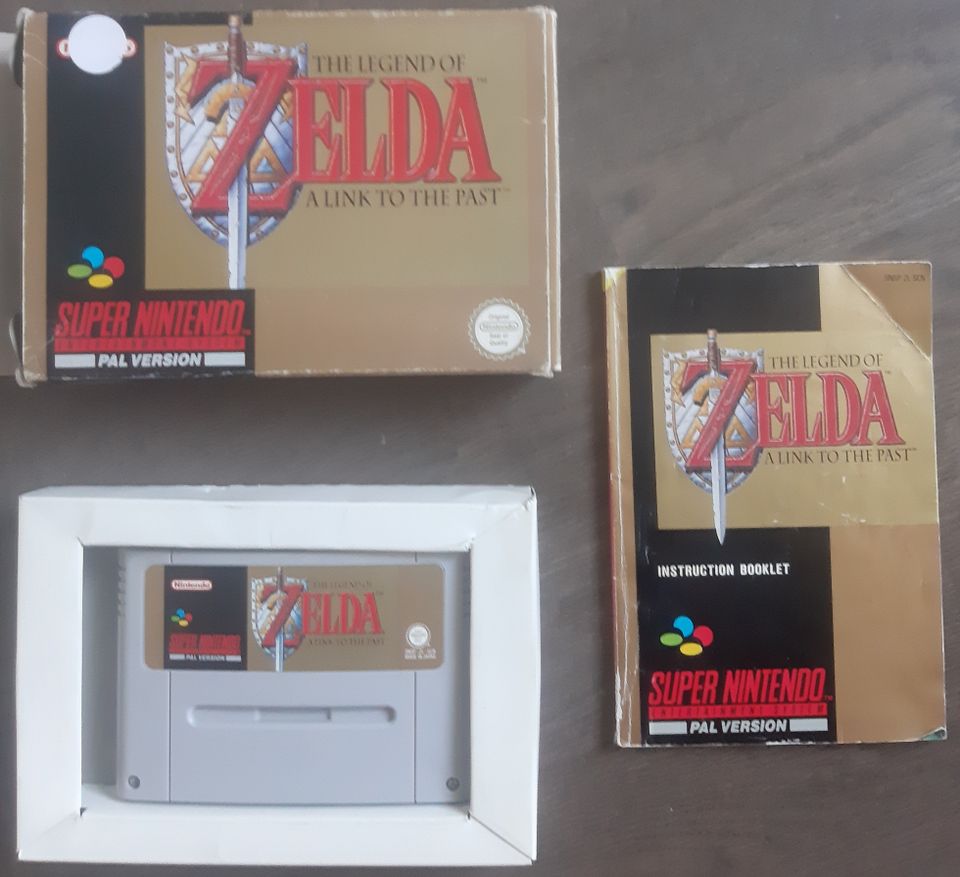 Snes The legend of zelda - a Link to the past pal