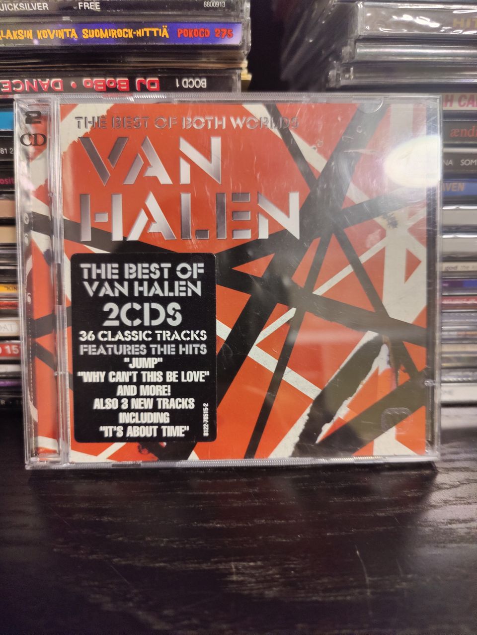 Van Halen the best of tupla CD VG+ kuntoarvio