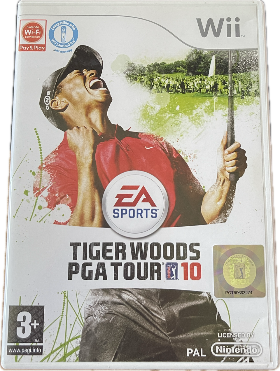 Tiger Woods PGA Tour 10 Nintendo Wii peli