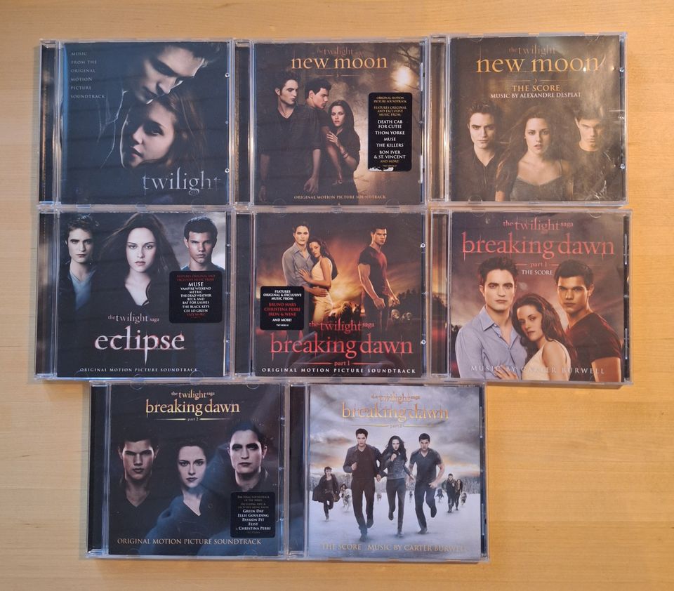 Twilight CD-levyjä
