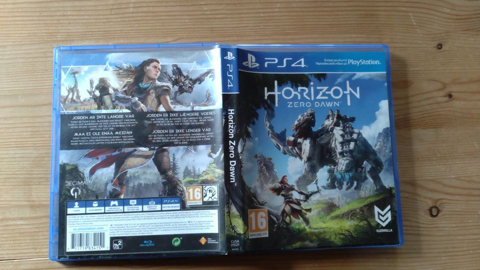 PS4 Horizon Zero Dawn (K16)