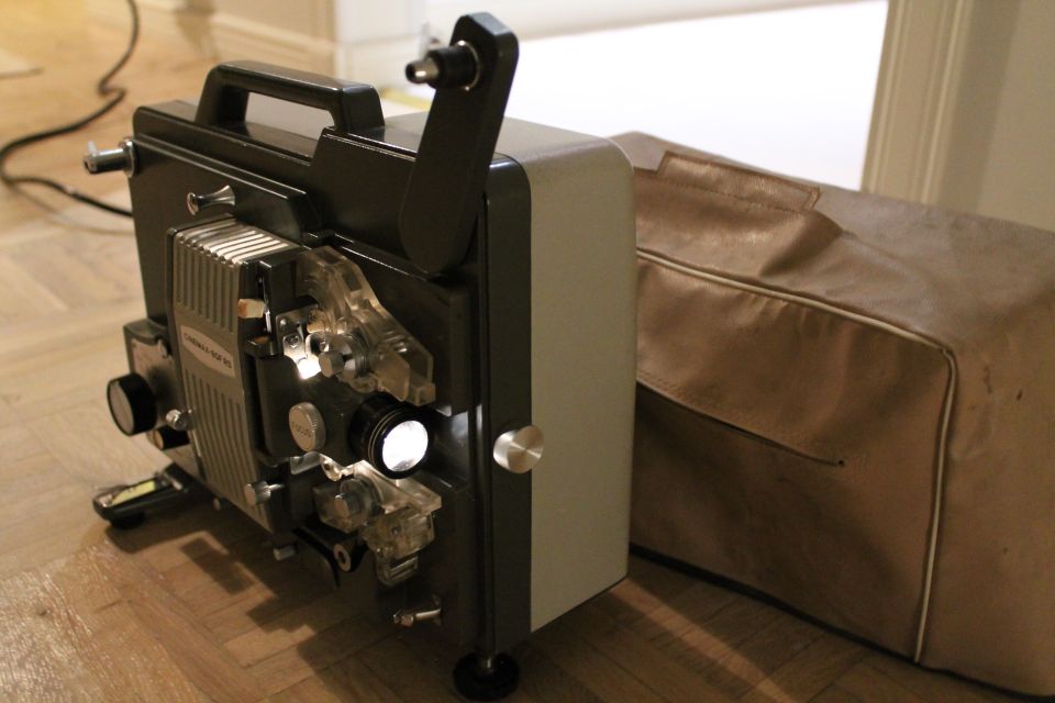 Elokuva projektori vintage filmiprojektori 8mm Cinemax kaitafilmi 1960-luku