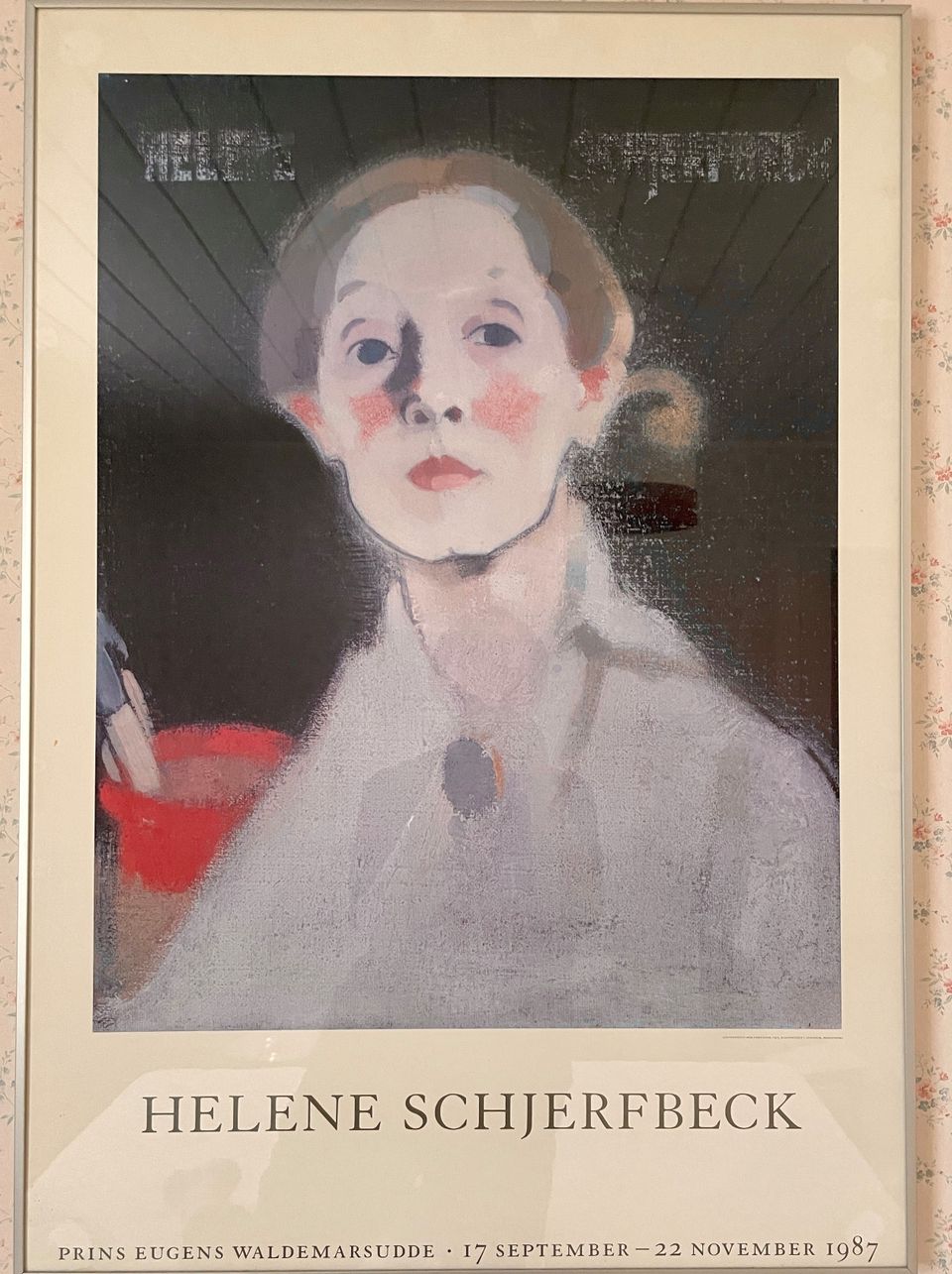 Helene Schjerfbeck-näyttelyjuliste