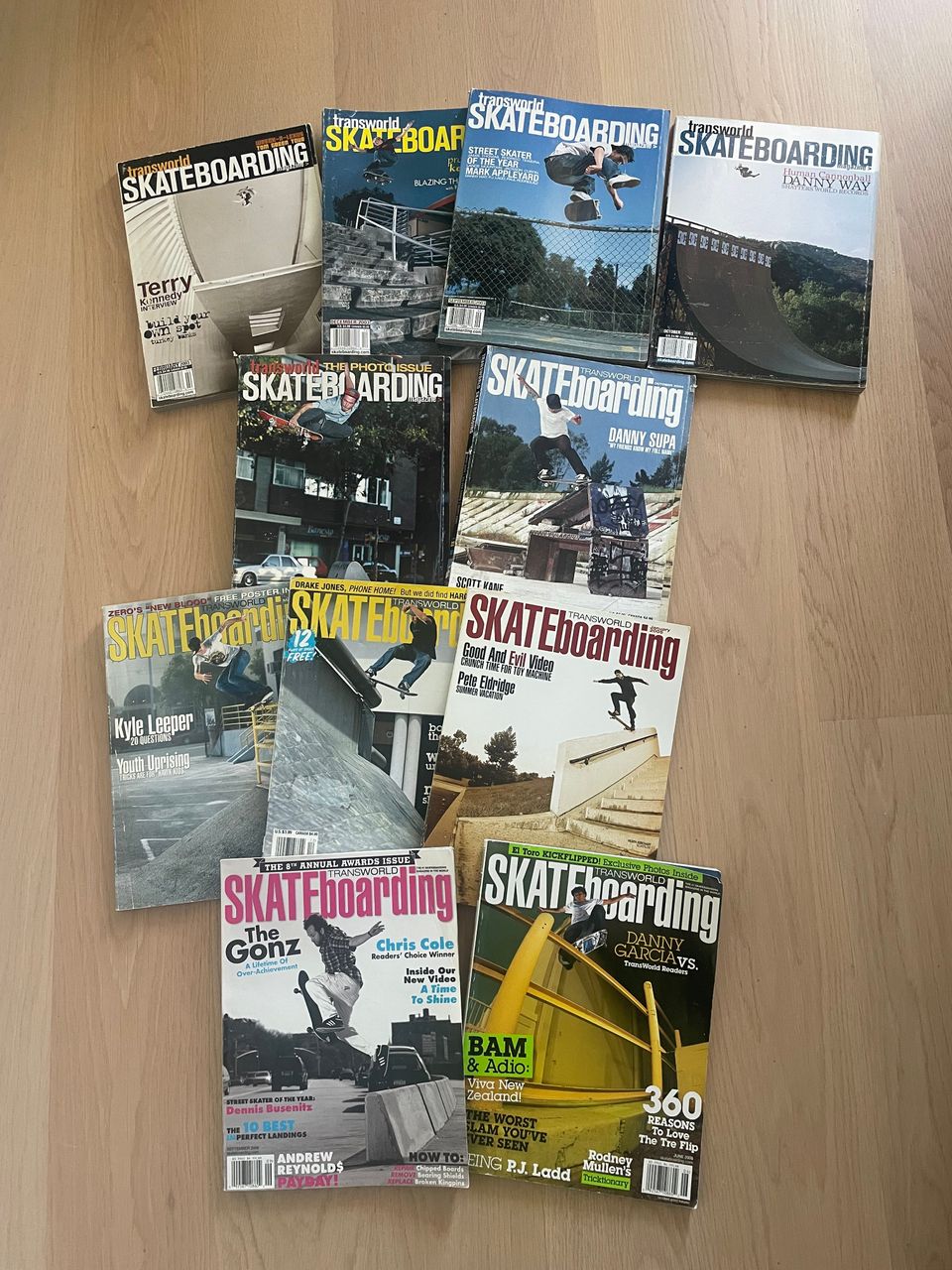 Skeittaus lehtiä Transworld 11kpl