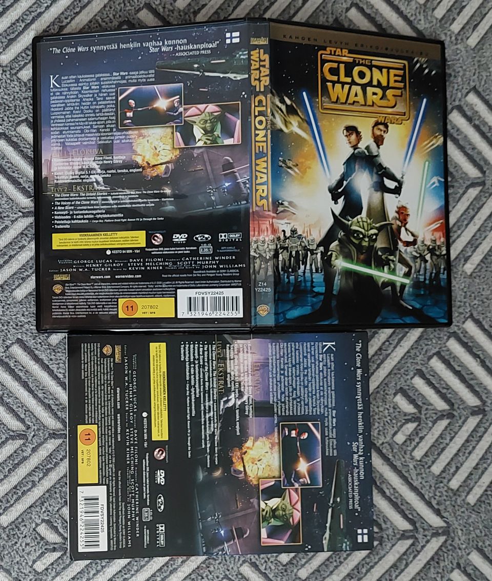 Clone Wars Star Wars 2xDVD Special