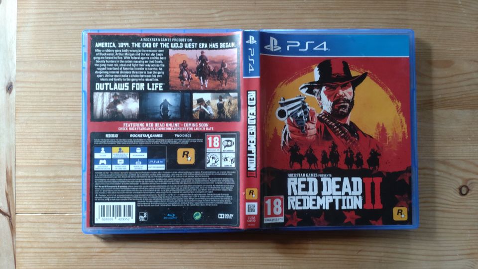 PS4 Red Dead Redemption II (K18)