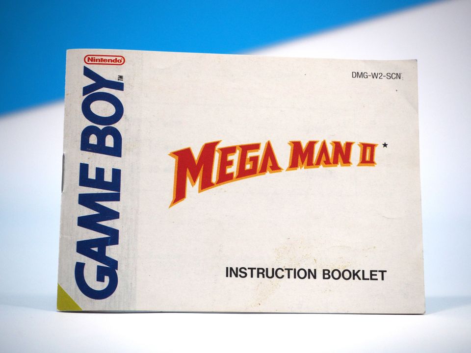 Mega Man 2 manuaalinen (game boy)