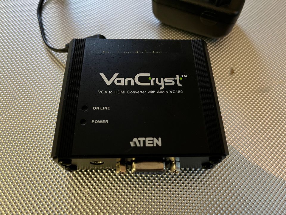 Aten VC180 videosignaalin muunnin VGA->HDMI