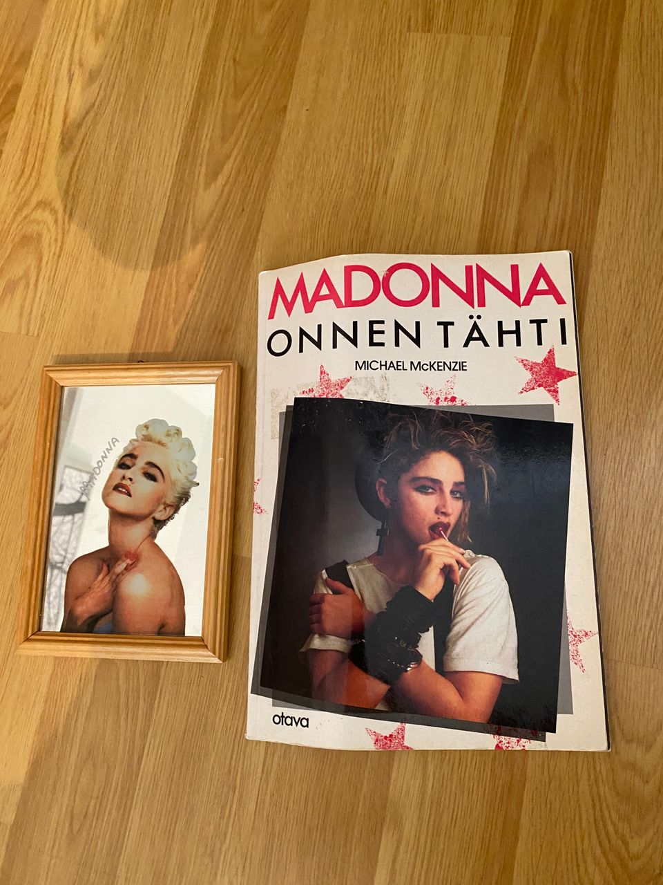 Madonna taulu ja kirja
