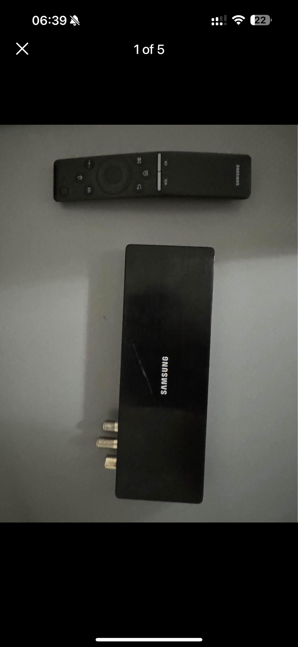 Samsung one connect box