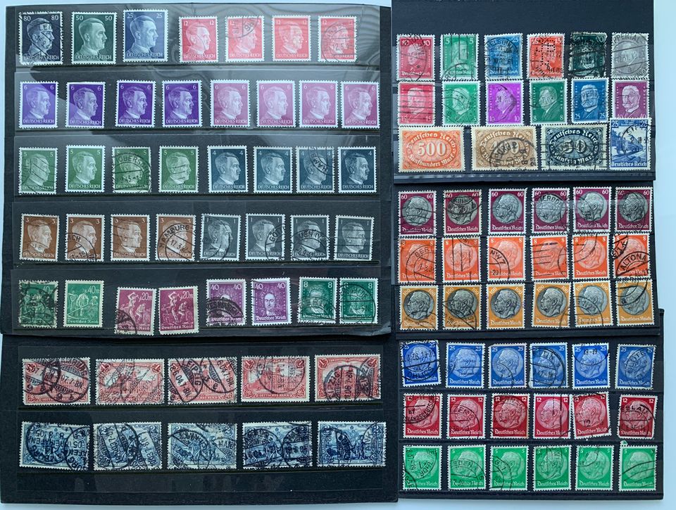 Vanha Saksa postimerkkejä 337kpl
