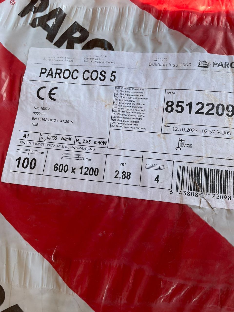 Paroc cos 5