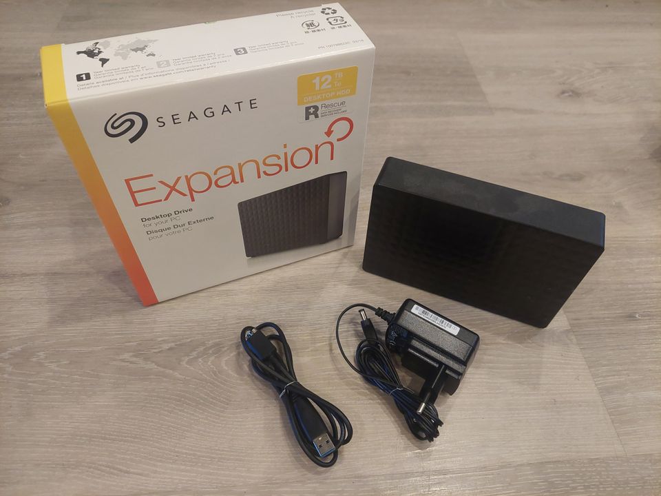 Seagate Expansion 12Tt ulkoinen kiintolevy
