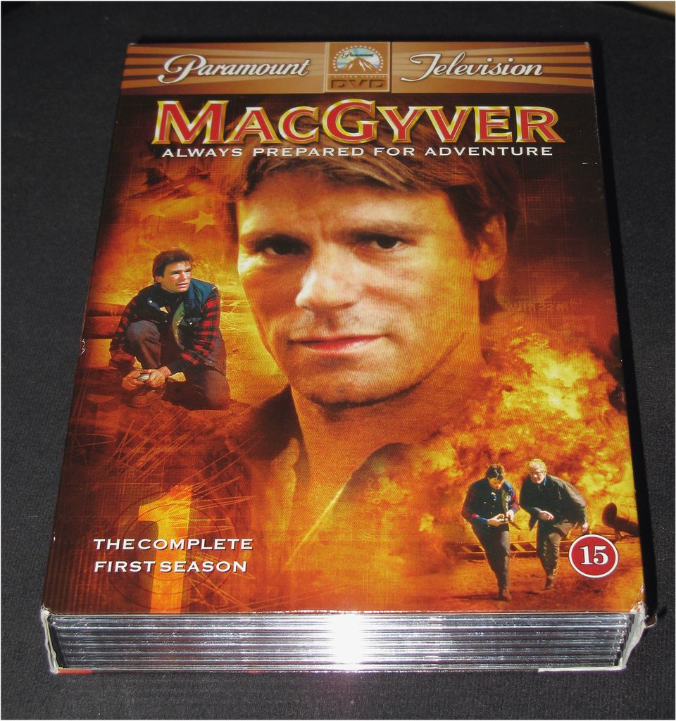 MacGyver kausi 1 dvd-boksi