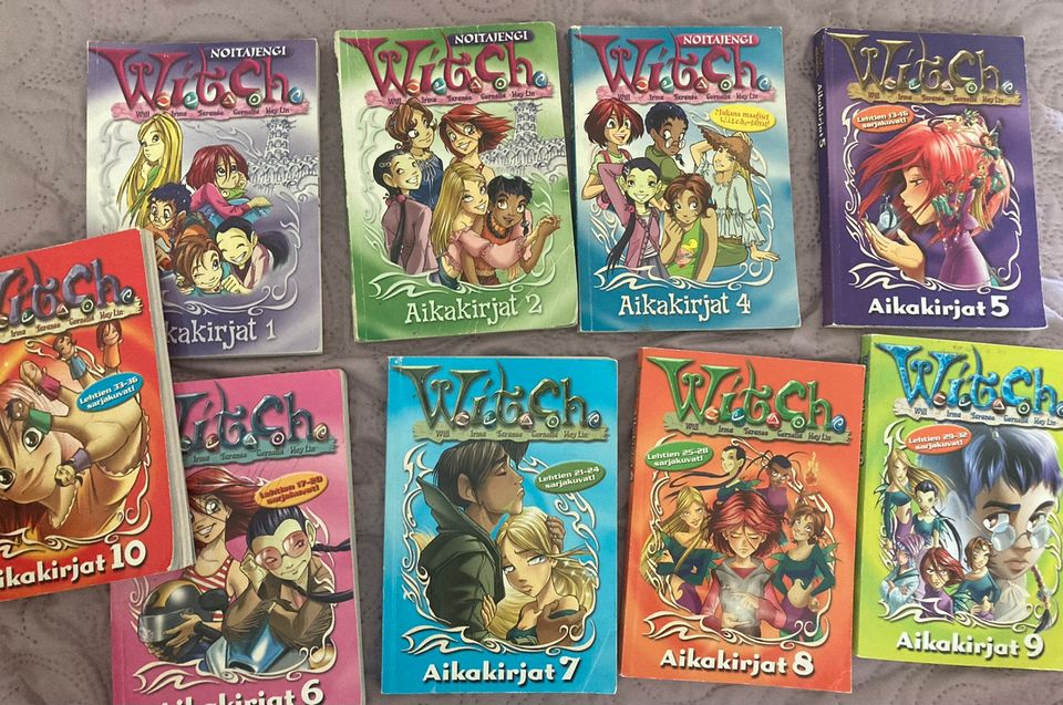W.i.t.c.h witch sarjakuva aikakirjat