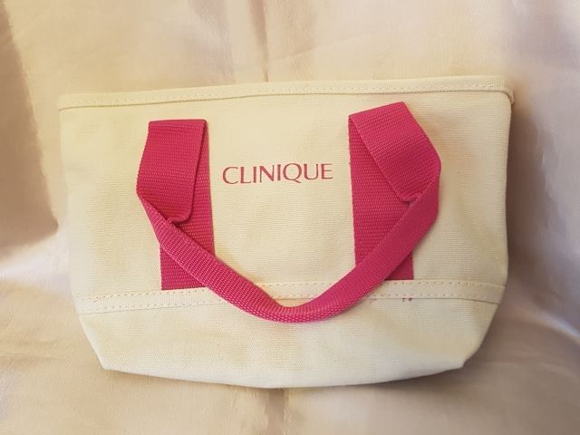 Clinique laukku pieni kangaskassi