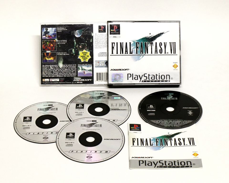 PS1 - Final Fantasy VII - CIB