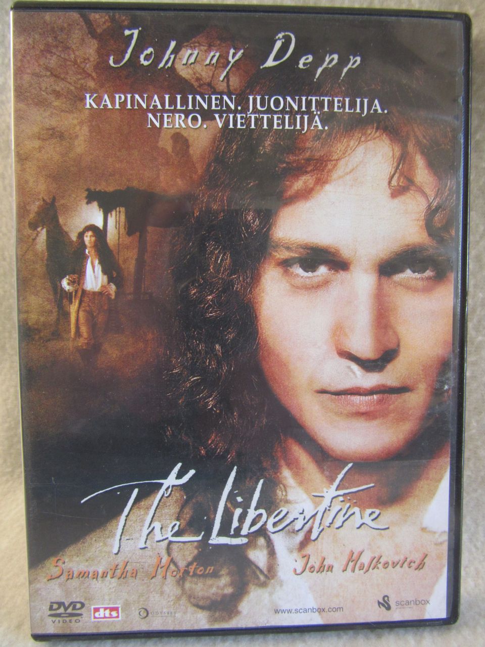 The Libertine dvd
