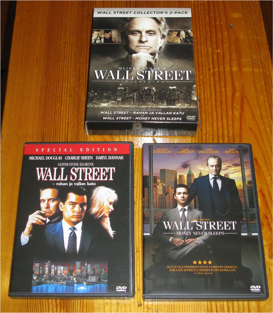 DVD Wall Street Collector's 2-pack