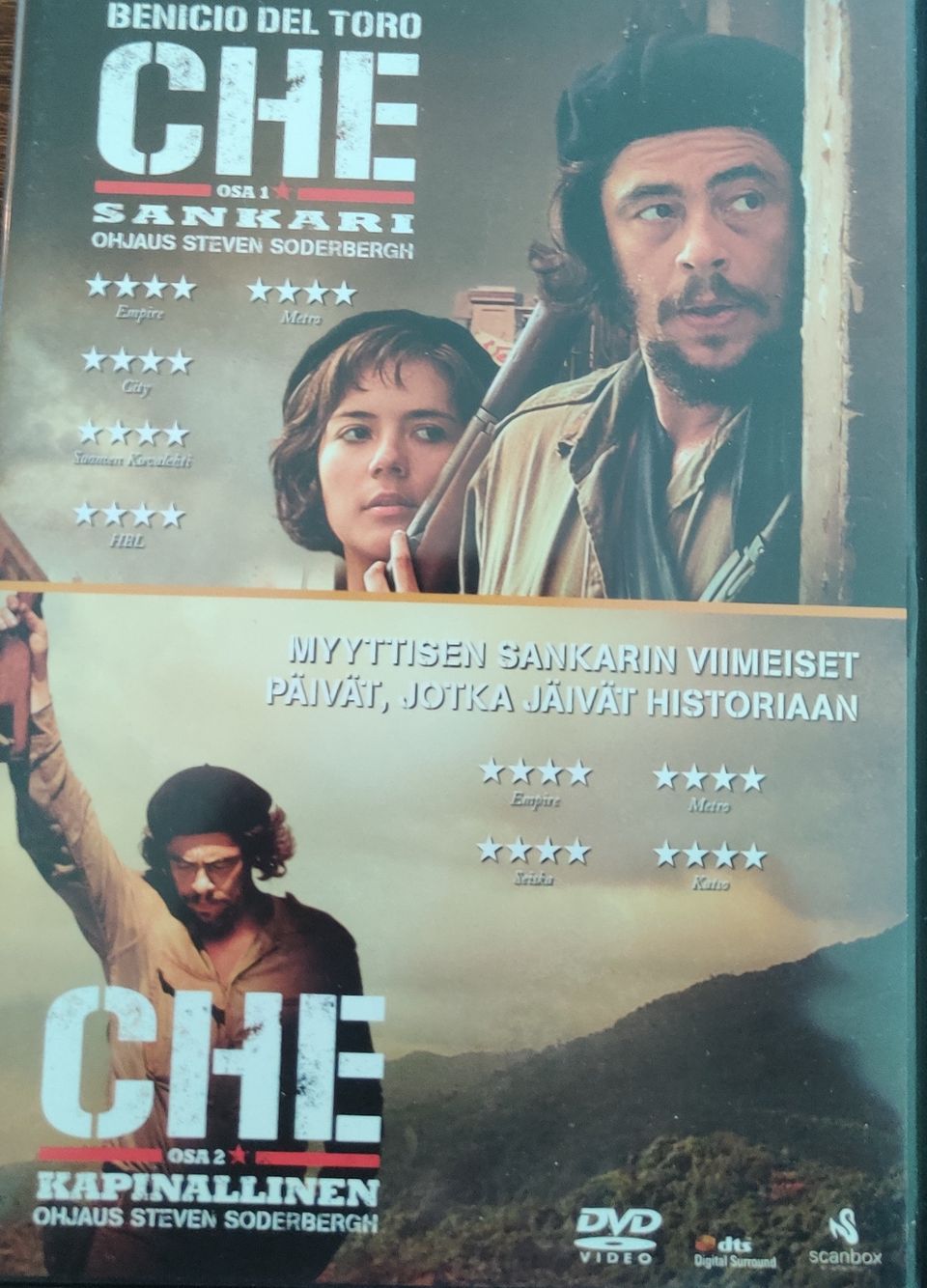 Che Guevara sankari + Che Guevara kapinallinen tupla DVD v.2008