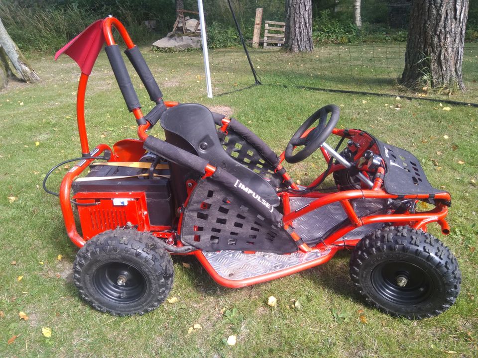 Lasten sähköinen GoKart buggy auto 1000W