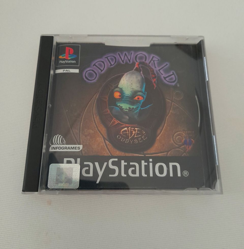 Retro Ps 1 Oddworld Abe's oddysee