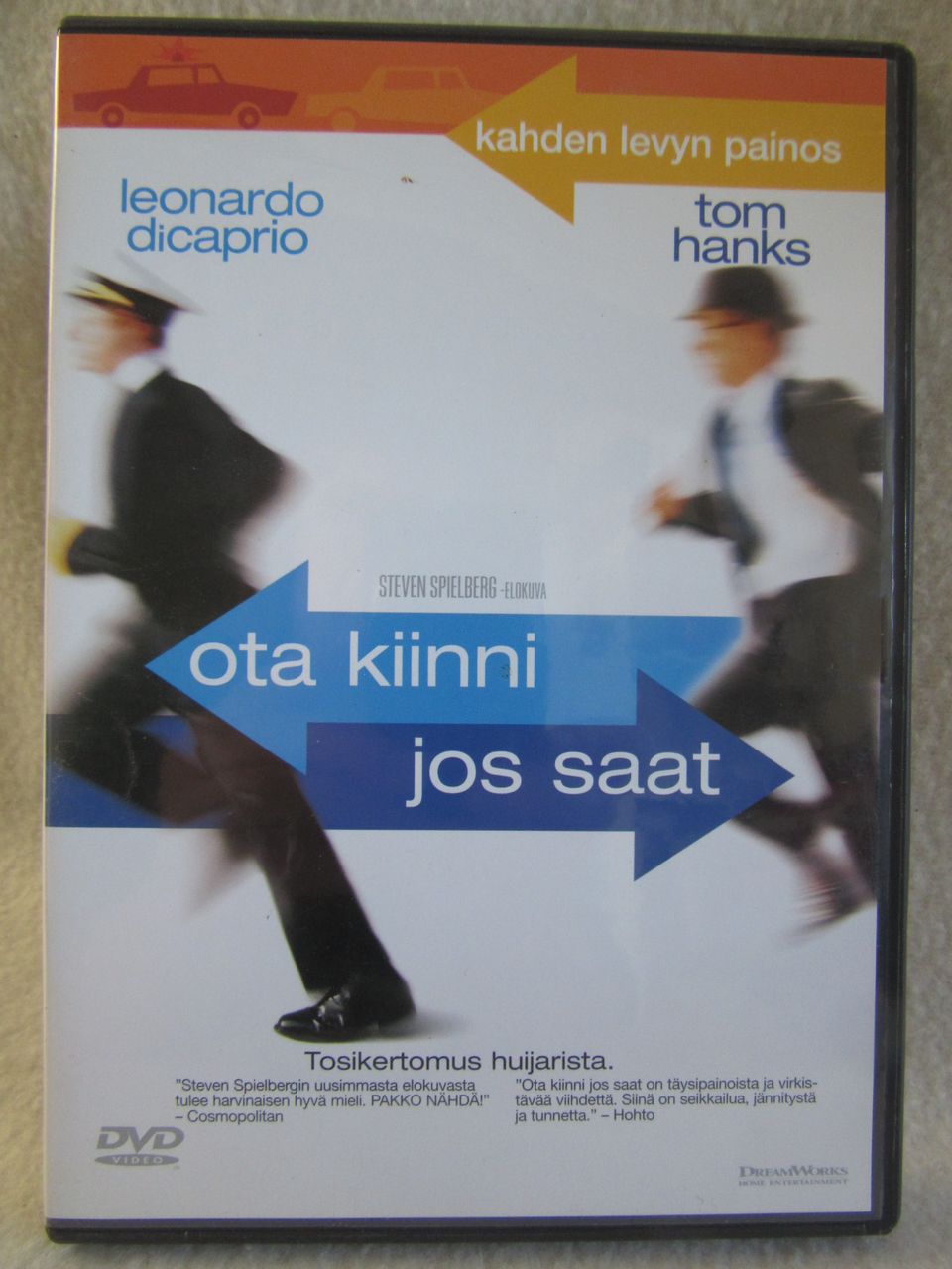 Ota kiinni jos saat tupla dvd