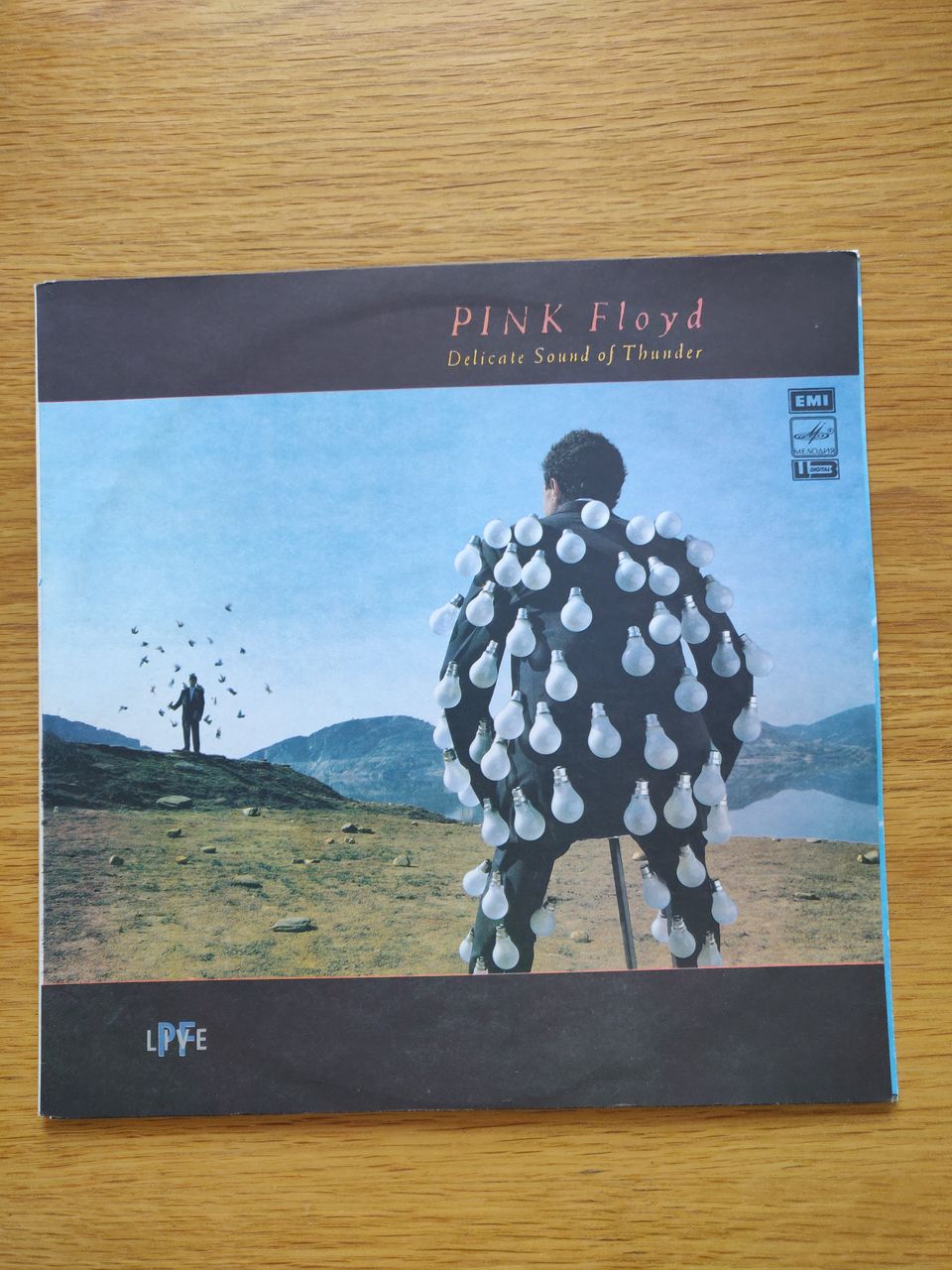 Pink Floyd tupla live LP levy