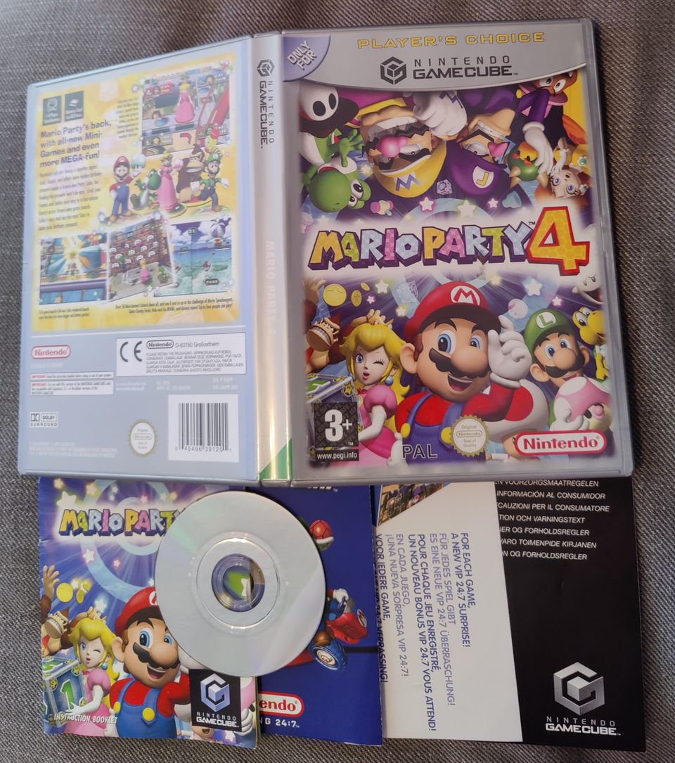 Mario Party 4 GameCube (CIB)