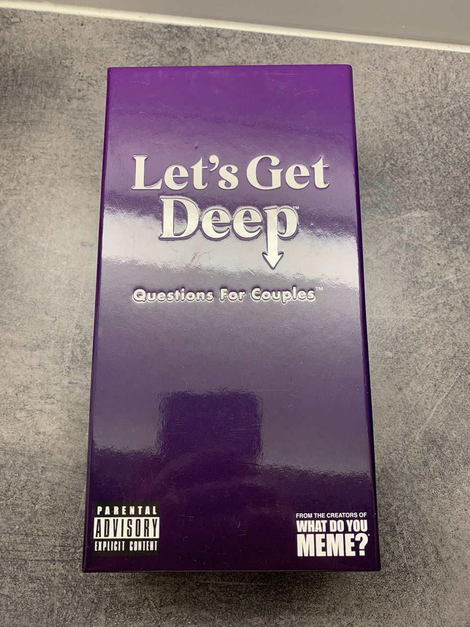 Let’s get deep game for couples