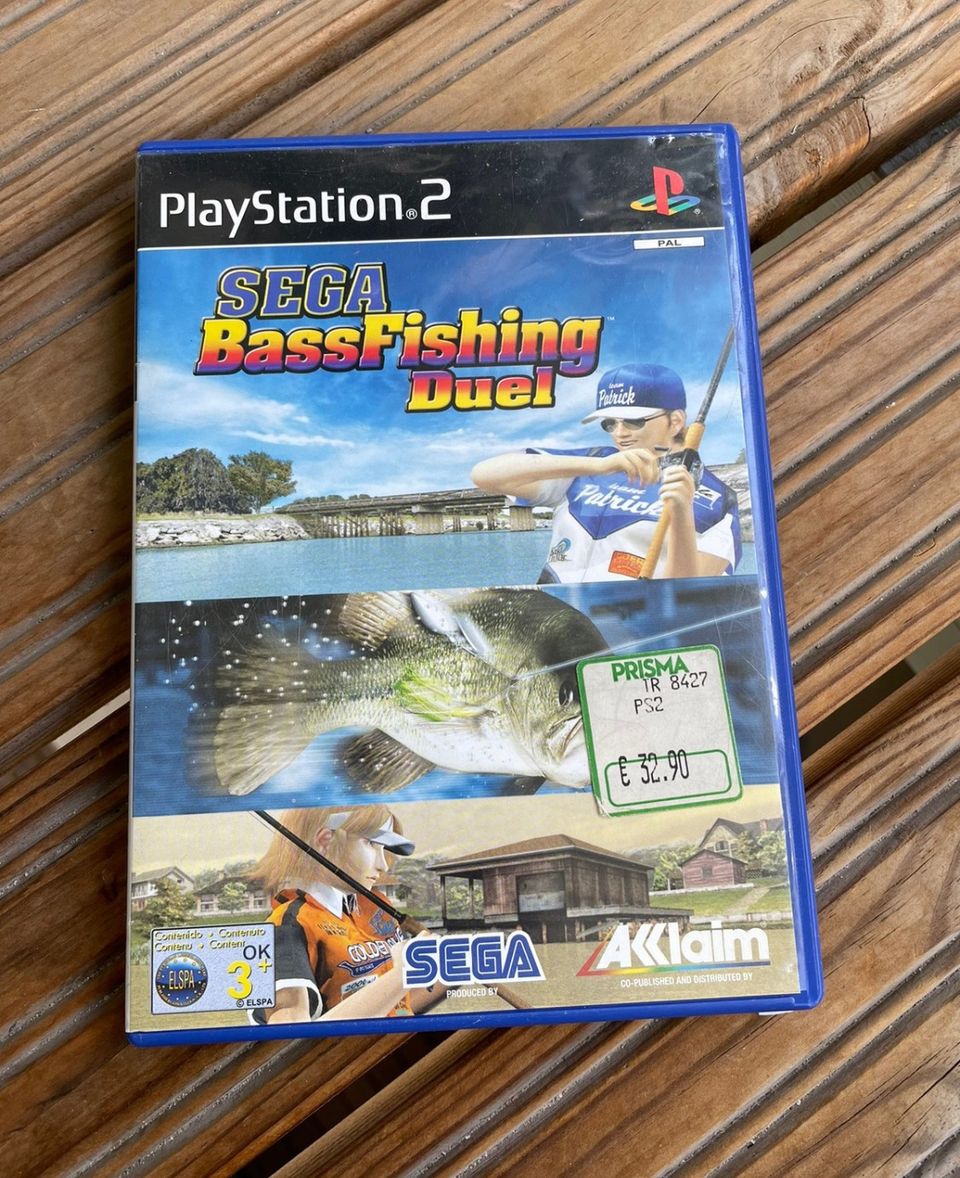 PS2 Sega Bass Fishing Duel