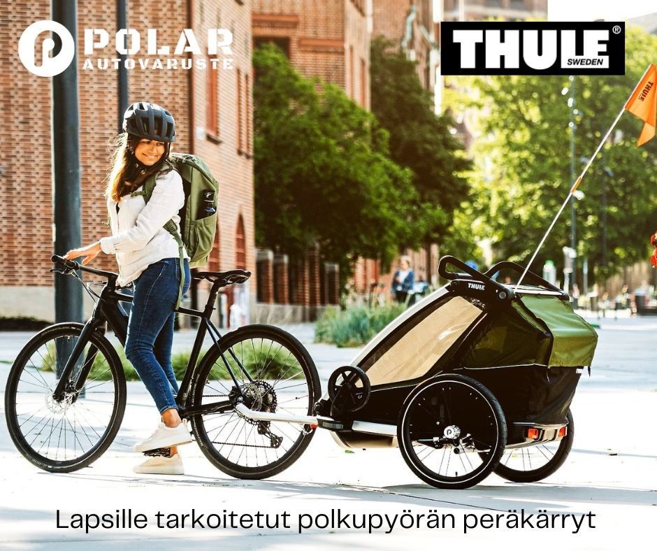 Lastenkuljetusperäkärry Thule Chariot Cab 2