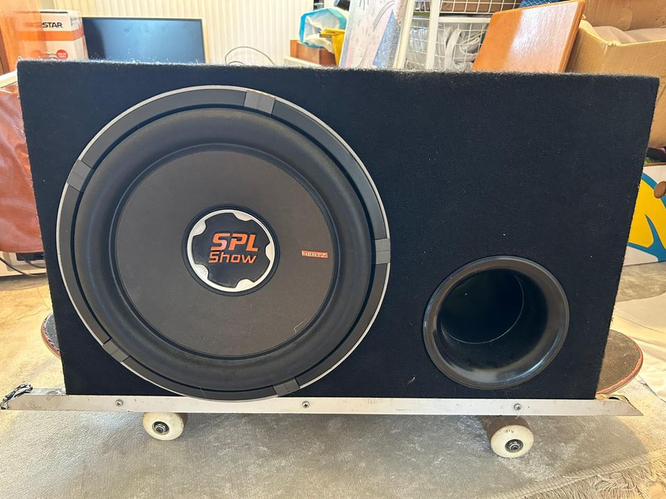 12”subwoofer ja 1500w vahvistin