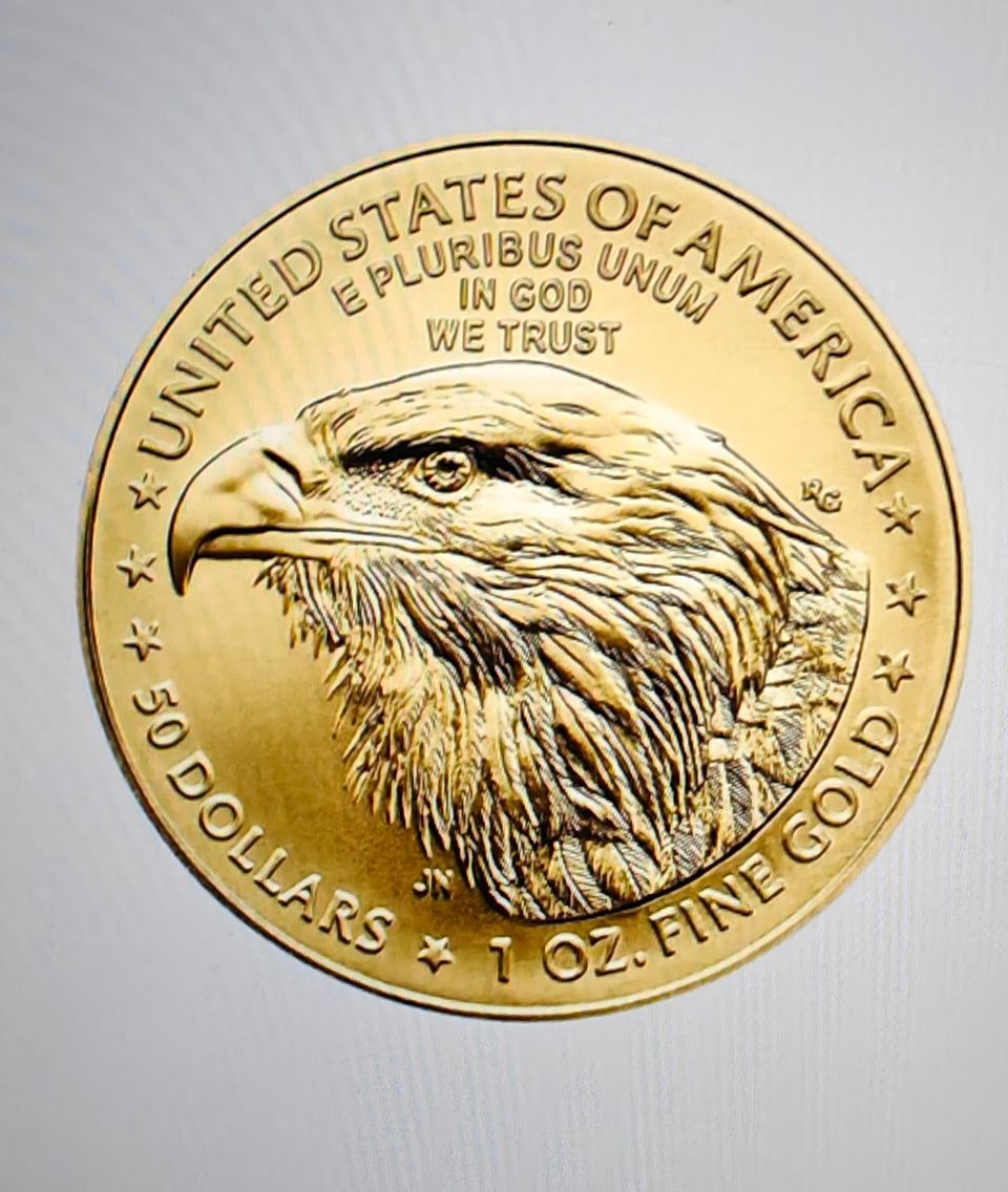 American Eagle -kultakolikko 1 oz