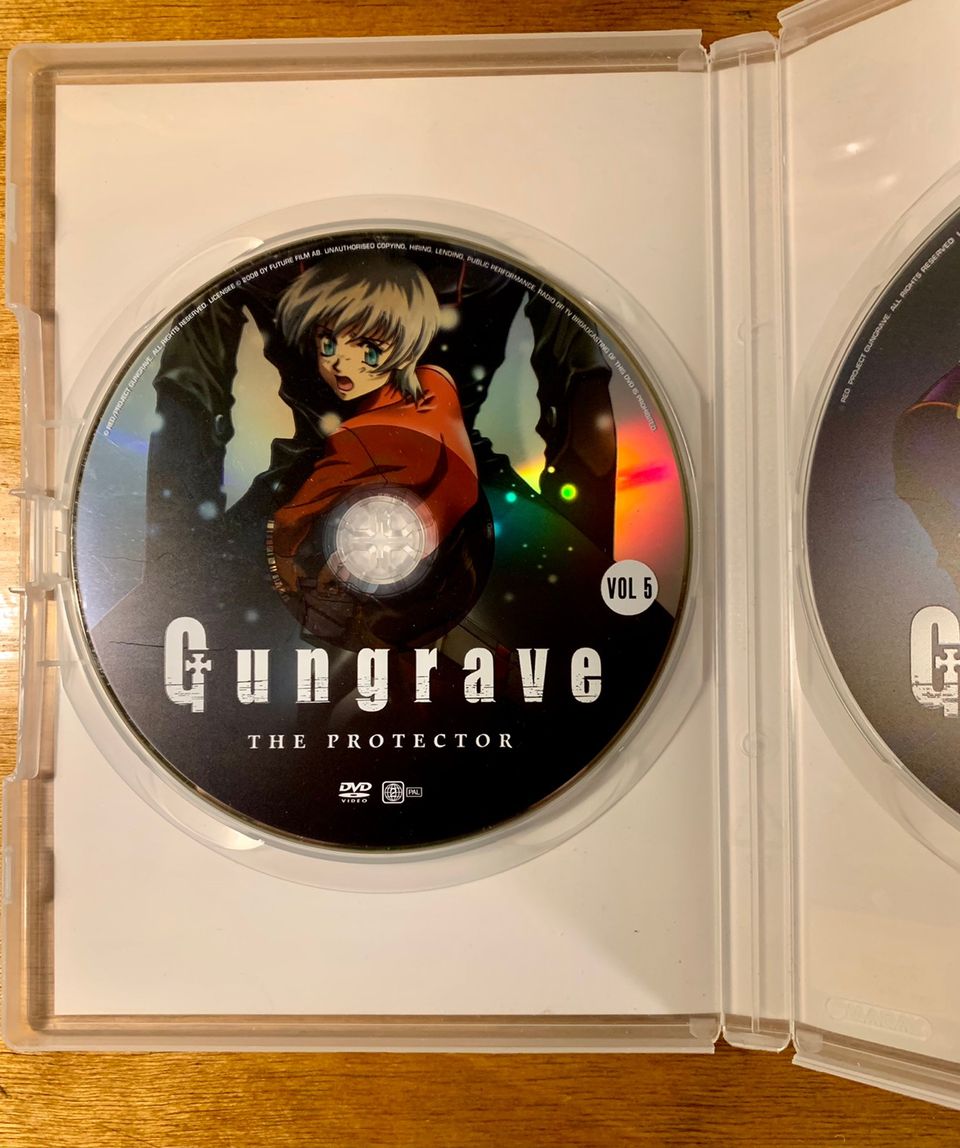 Gungrave Vol. 5 The Protector DVD anime