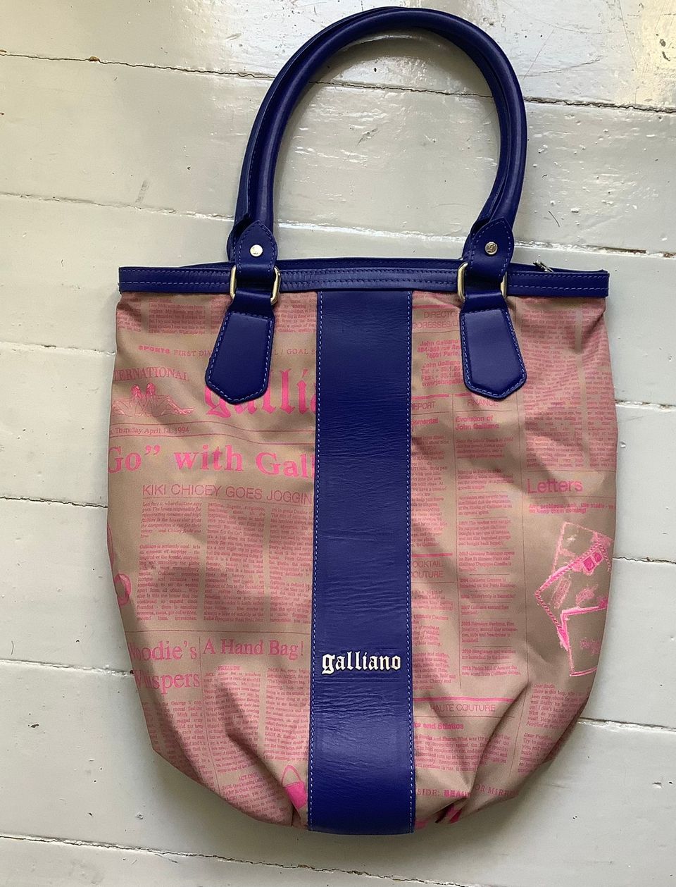 Galliano, uusi, laukku, olkalaukku
