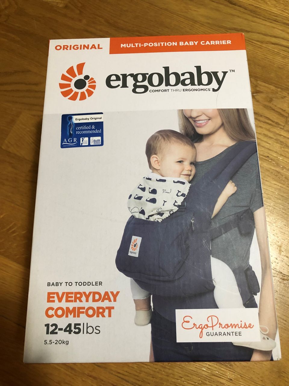 Ergobaby kantoreppu (UUSI)