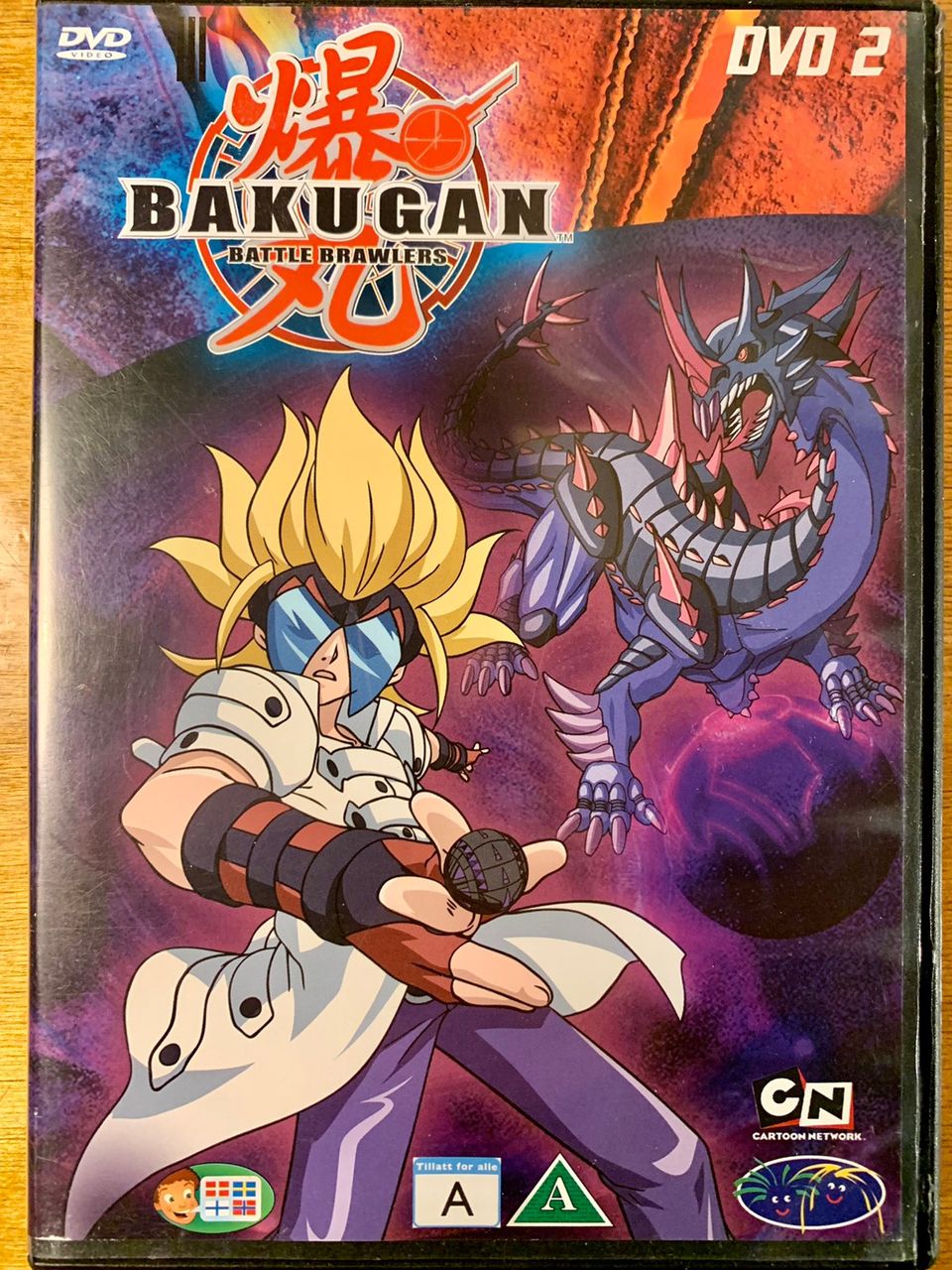 Bakugan Battle Brawlers 2 DVD anime