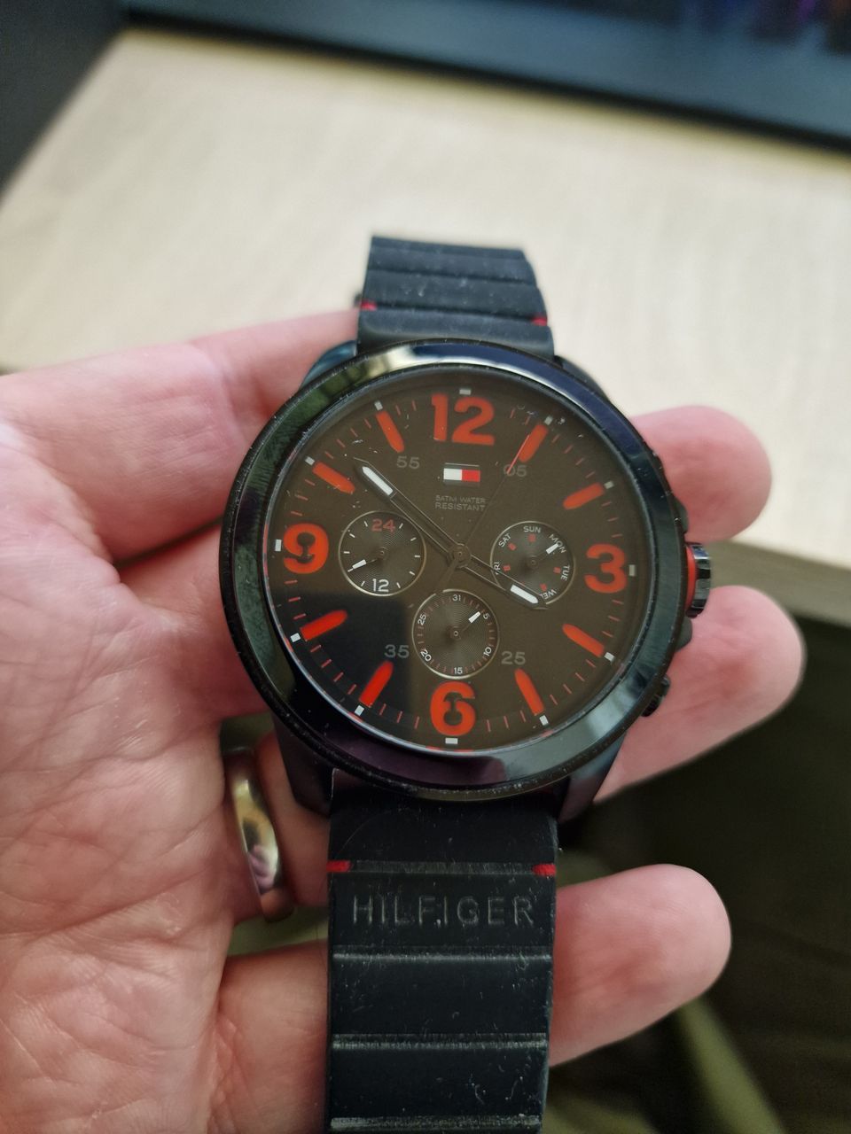 Tommy Hilfiger Analog Display Quartz Black Watch