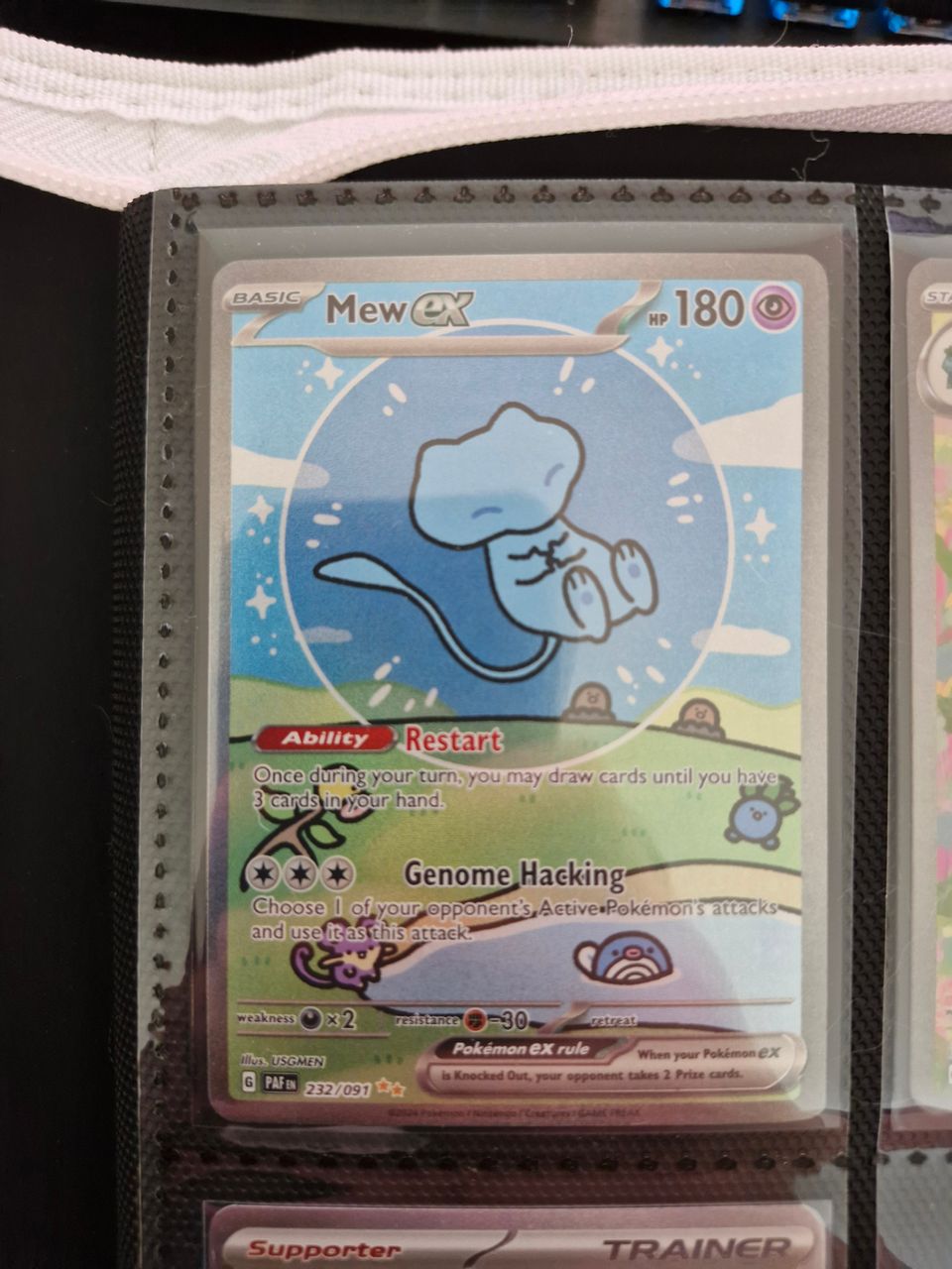 Mew EX 232/091 pokemon kortti